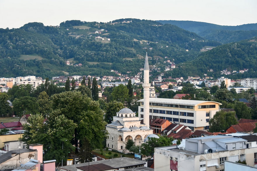 Bośnia i Hercegowina; panorama Banja Luki