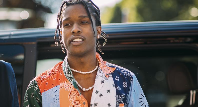 American rapper ASAP Rocky