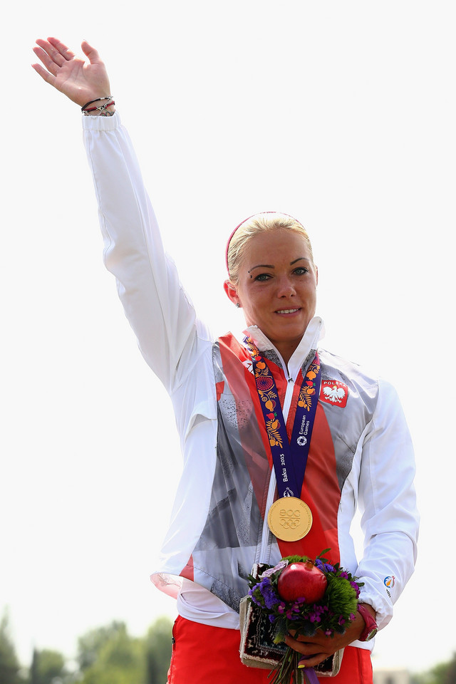 Marta Walczykiewicz (złoty medal) - kajakarska jedynka kobiet (K1) na 200 m