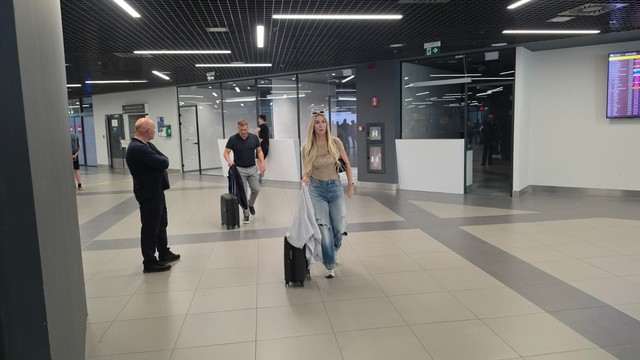 Vesna Đogani na aerodromu