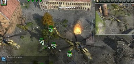 Screen z gry "Codename: Panzers Zimna Wojna"