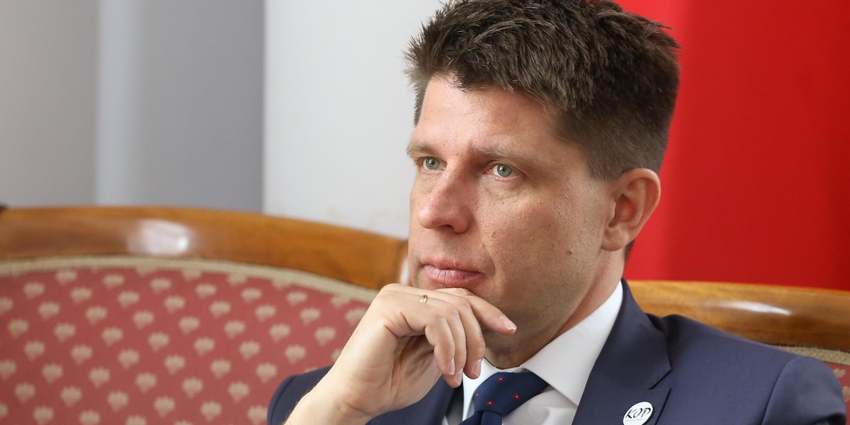 Były przewodniczący Nowoczesnej Ryszard Petru