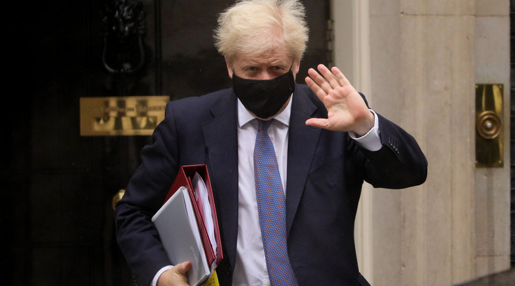 A programot Boris Johnson miniszterelnök ismerteti csütörtökön a londoni alsóház képviselőivel./ Foto: Northfoto