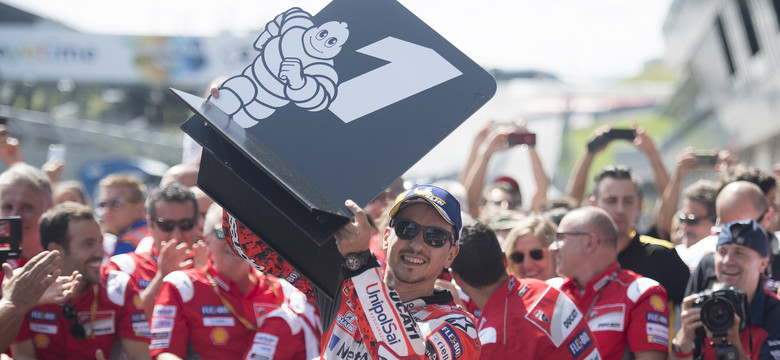 Motocyklowe MŚ: Lorenzo wygrał w Austrii