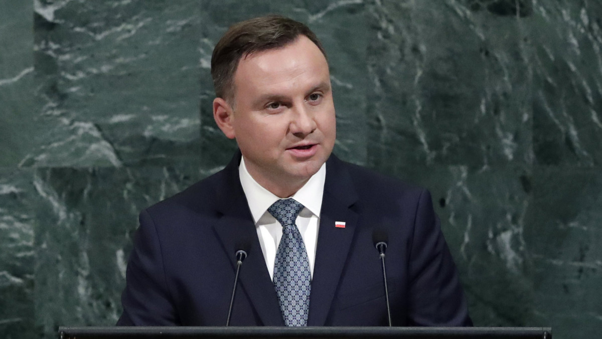 Jako wiarygodny i odpowiedzialny partner Polska angażuje się na rzecz pełnej implementacji celów Agendy Zrównoważonego Rozwoju ONZ – zapewnił Andrzej Duda, przemawiając w Nowym Jorku na Sesji Zgromadzenia Ogólnego ONZ. Prezydent dodał, że "od blisko dziesięciu lat w Gruzji i trzeci rok na Ukrainie jesteśmy świadkami jawnego łamania fundamentalnych zasad Karty Narodów Zjednoczonych".