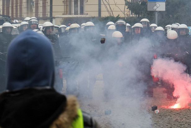 Demonstracja rolników w Warszawie, 6 bm.