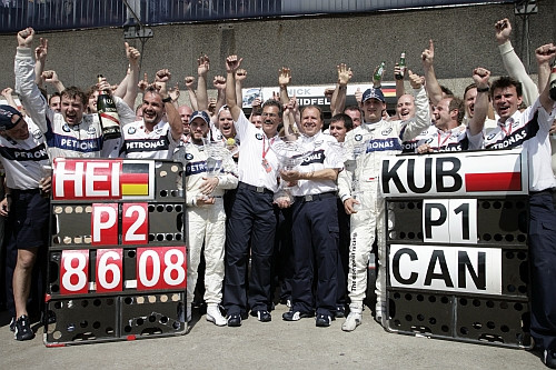 Kubica liderem klasyfikacji generalnej