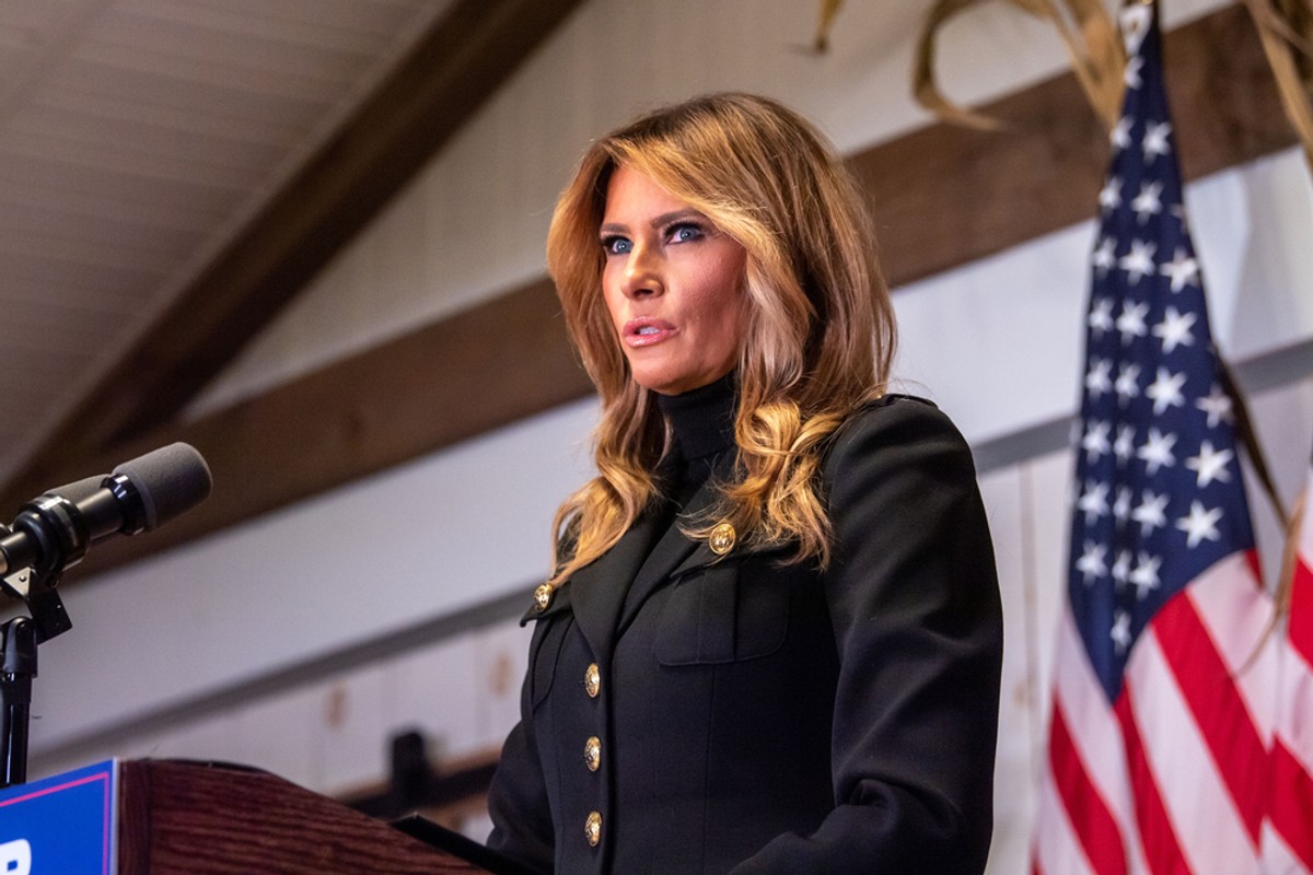 Pojawił się oficjalny portret żony prezydenta USA, Melanii Trump