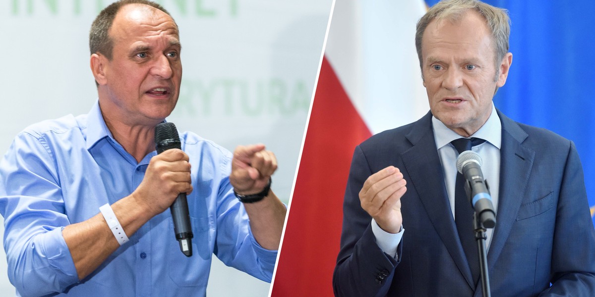 Donald Tusk skomentował postępowanie Pawła Kukiza i doczekał się mocnej riposty.