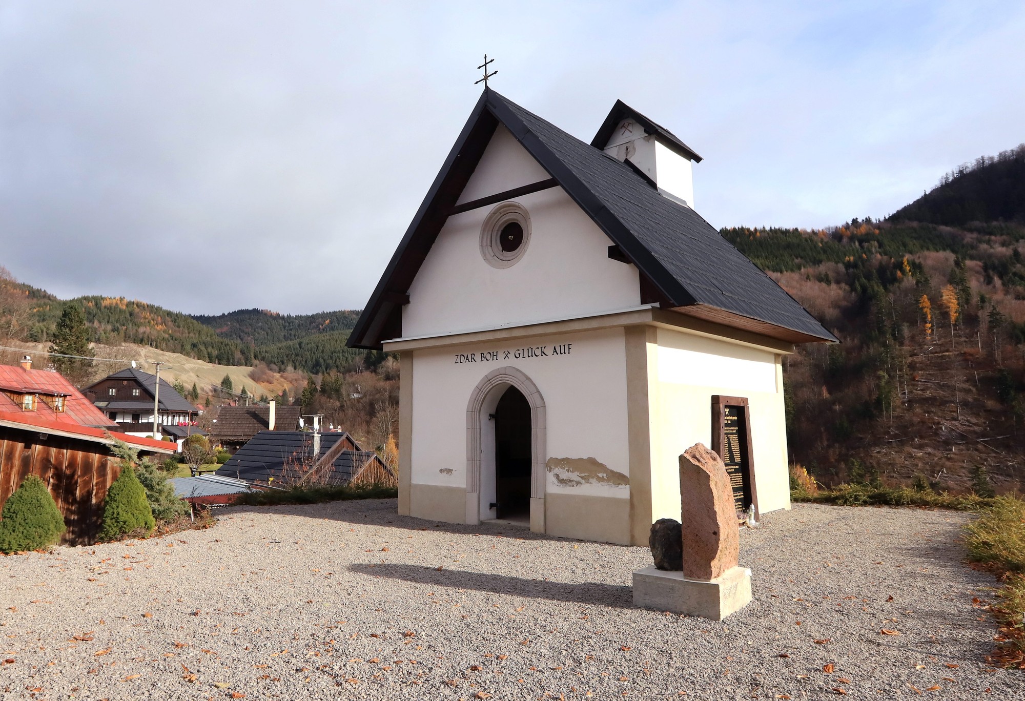 Pamätník baníkom v Španej doline