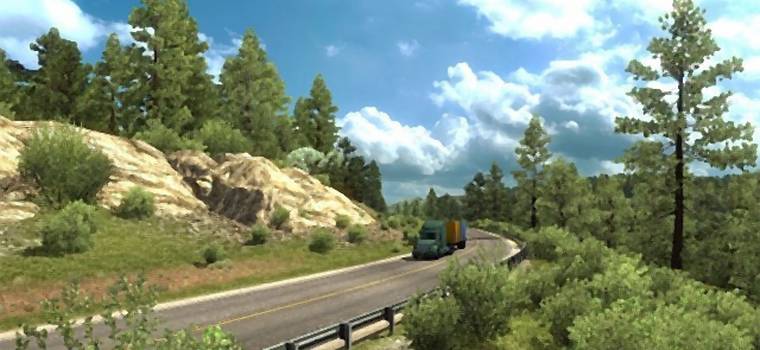 American Truck Simulator - twórcy chwalą się pięknymi screenshotami z dodatku New Mexico