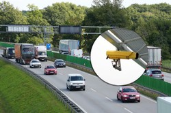 Żółte kamery kontrolują kierowców. Nowe odcinki z pomiarem aż w 43 miejscach