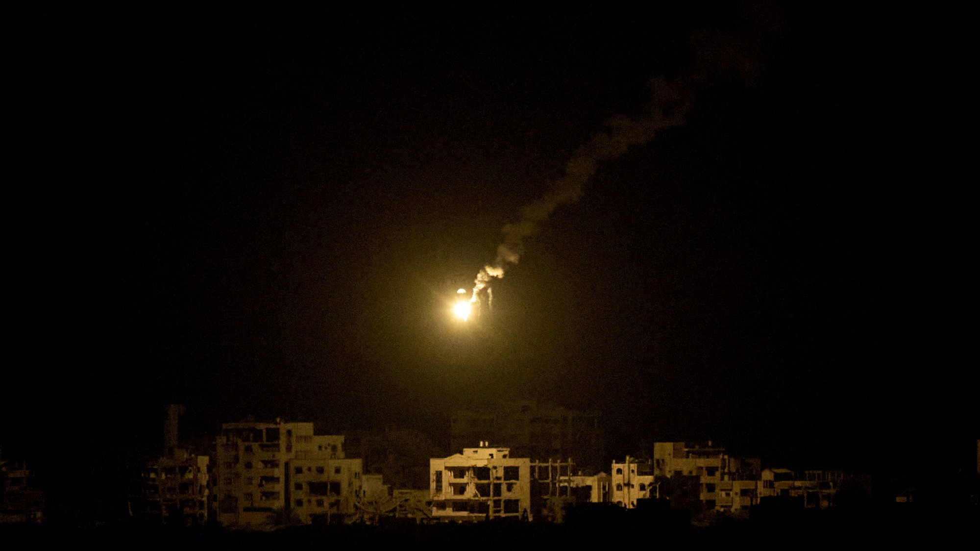 Izrael bombarduje mesto Gaza. (ilustračné foto)