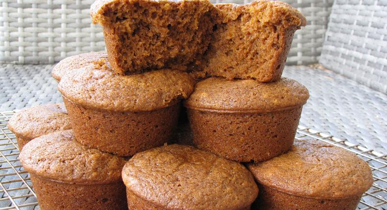 Gingerbread muffins
