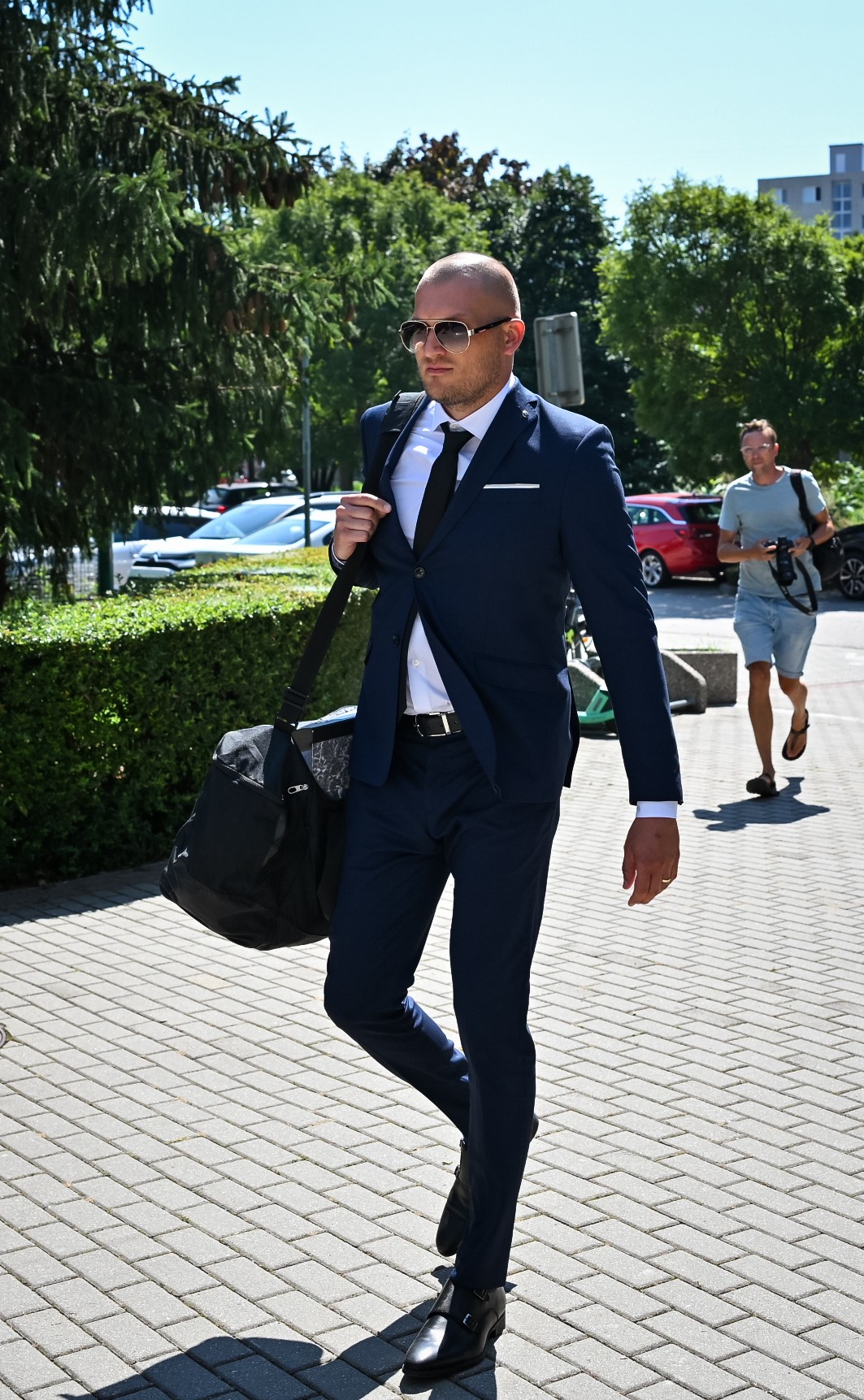 Obvinený expolicajt Roman Stahl.