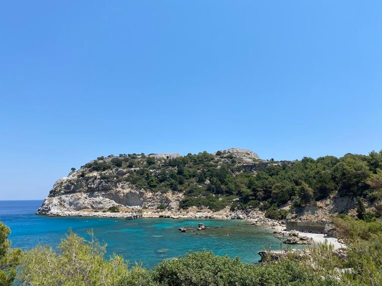 Plaże na Rodos czekały na turystów