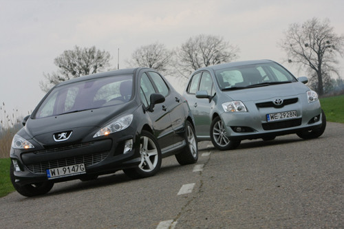 Peugeot 308 kontra Toyota Auris - Francuska kontrofensywa