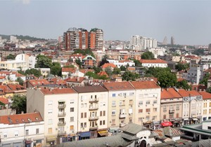 Vračar, panorama