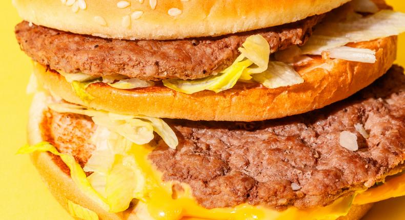 The Big Mac is America's burger.