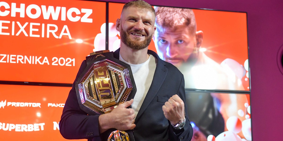 MMA. Jan Blachowicz. Konferencja prasowa. 20.10.2021