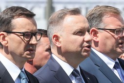 Uroczystości z okazji Narodowego Dnia Pamięci Ofiar Ludobójstwa dokonanego przez ukraińskich nacjonalistów na obywatelach II Rzeczypospolitej Polskiej.