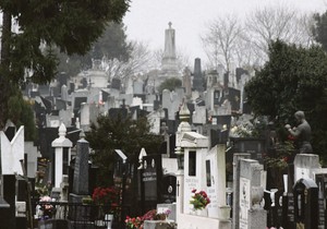 Groblje, ilustracija 