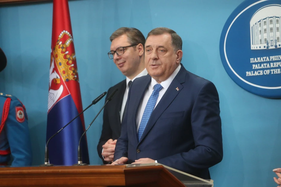 Milorad Dodik i Aleksandar Vučić