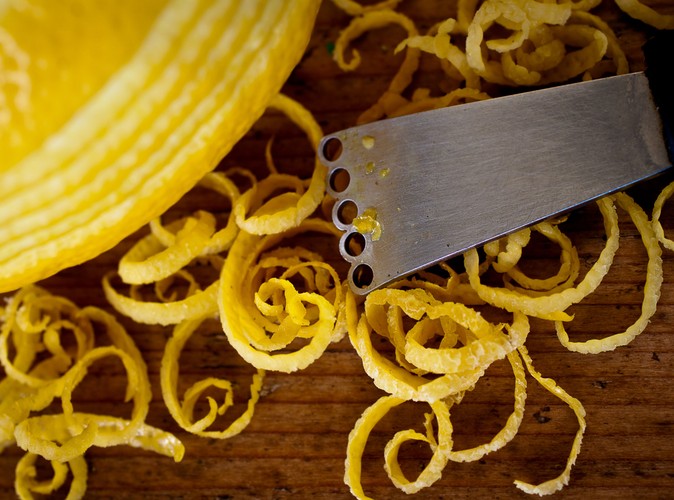 Skórka cytryny bogata w witaminy