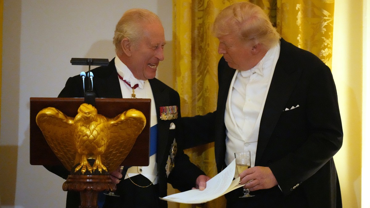 Kralj Čarls i Donald Tramp