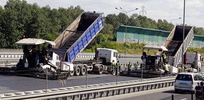 Uwaga! Remont na autostradzie