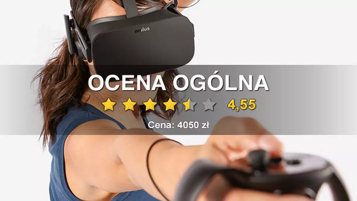 Test okularów Oculus Rift z kontrolerami Touch