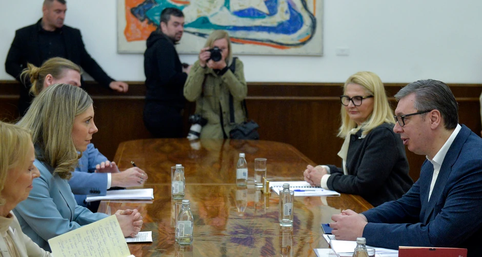 Aleksandar Vučić i Jesika Rusenkranc