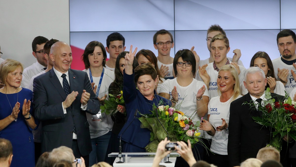 Joachim Brudziński, Beata Szydło, Jarosław Kaczyński