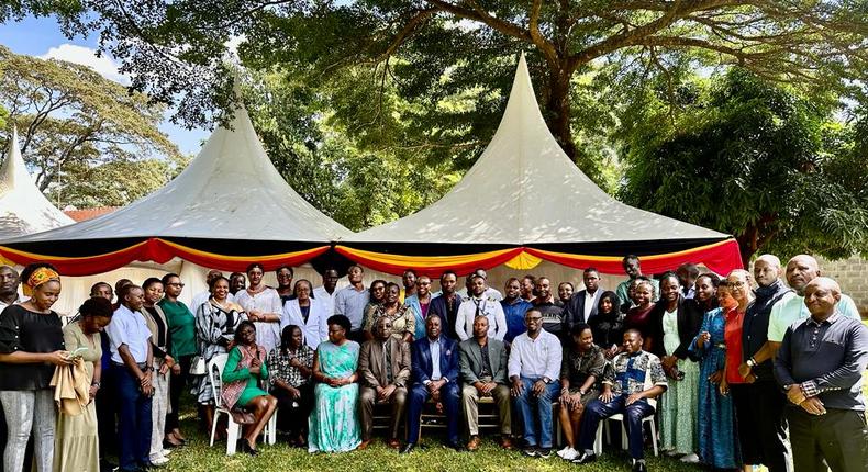 The Commission held a consultative meeting with the Ugandan Diaspora at the Uganda High Commission, Chancery, in Nairobi.