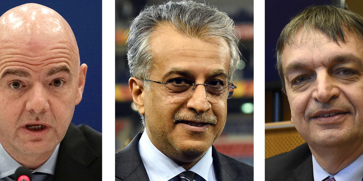 Zobacz finałową piątkę kandydatów na fotel szefa FIFA