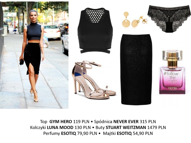 Inspirujące STYLIZACJE Emily Ratajkowski