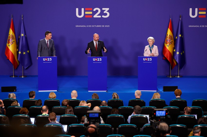 Pedro Sančez, Šarl Mišel i Ursula Fon der Lajen