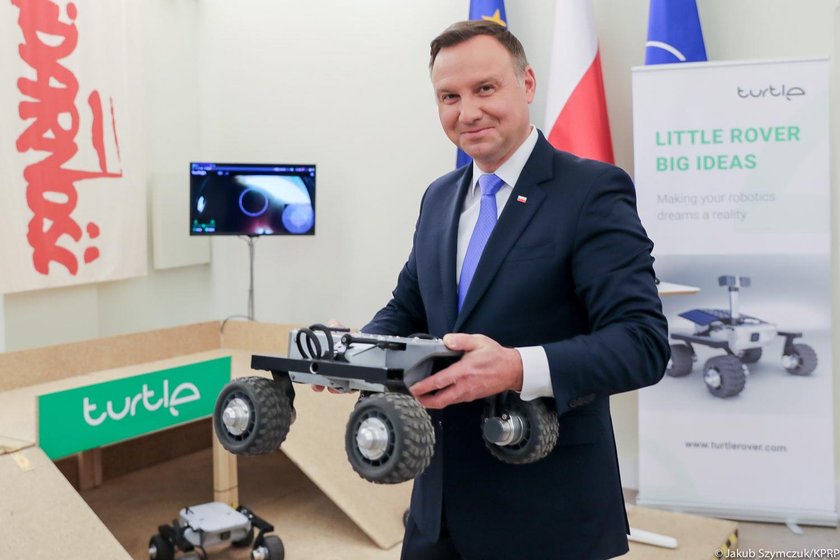 Andrzej Duda chce, by Polska była potęgą kosmiczną