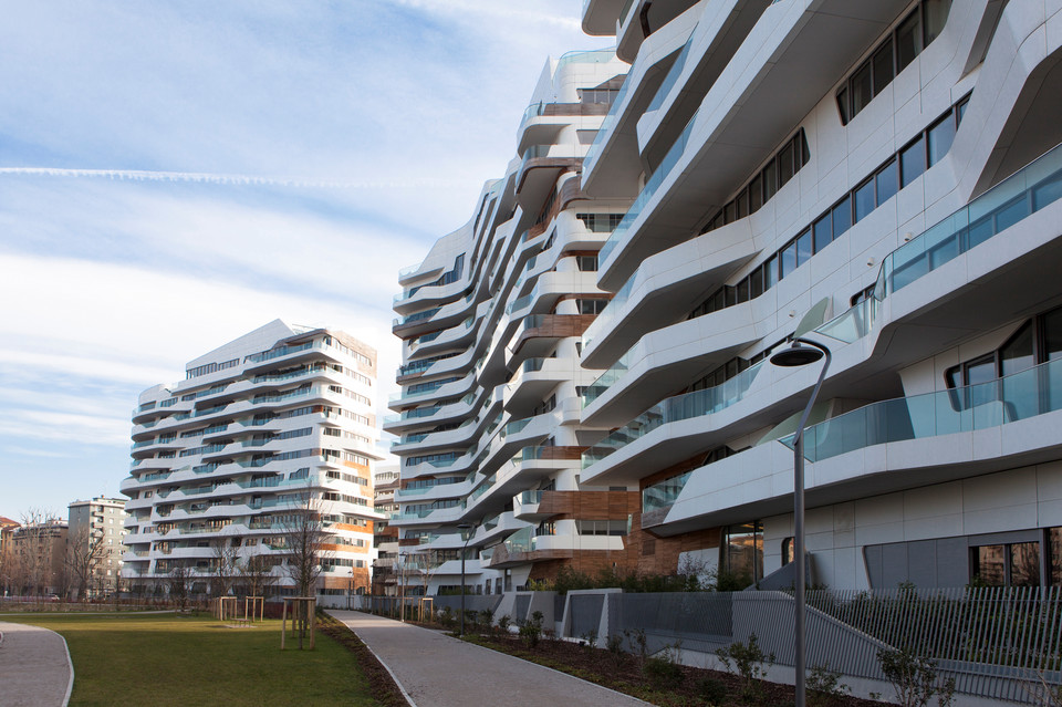 Kompleks Residenze Hadid w Mediolanie