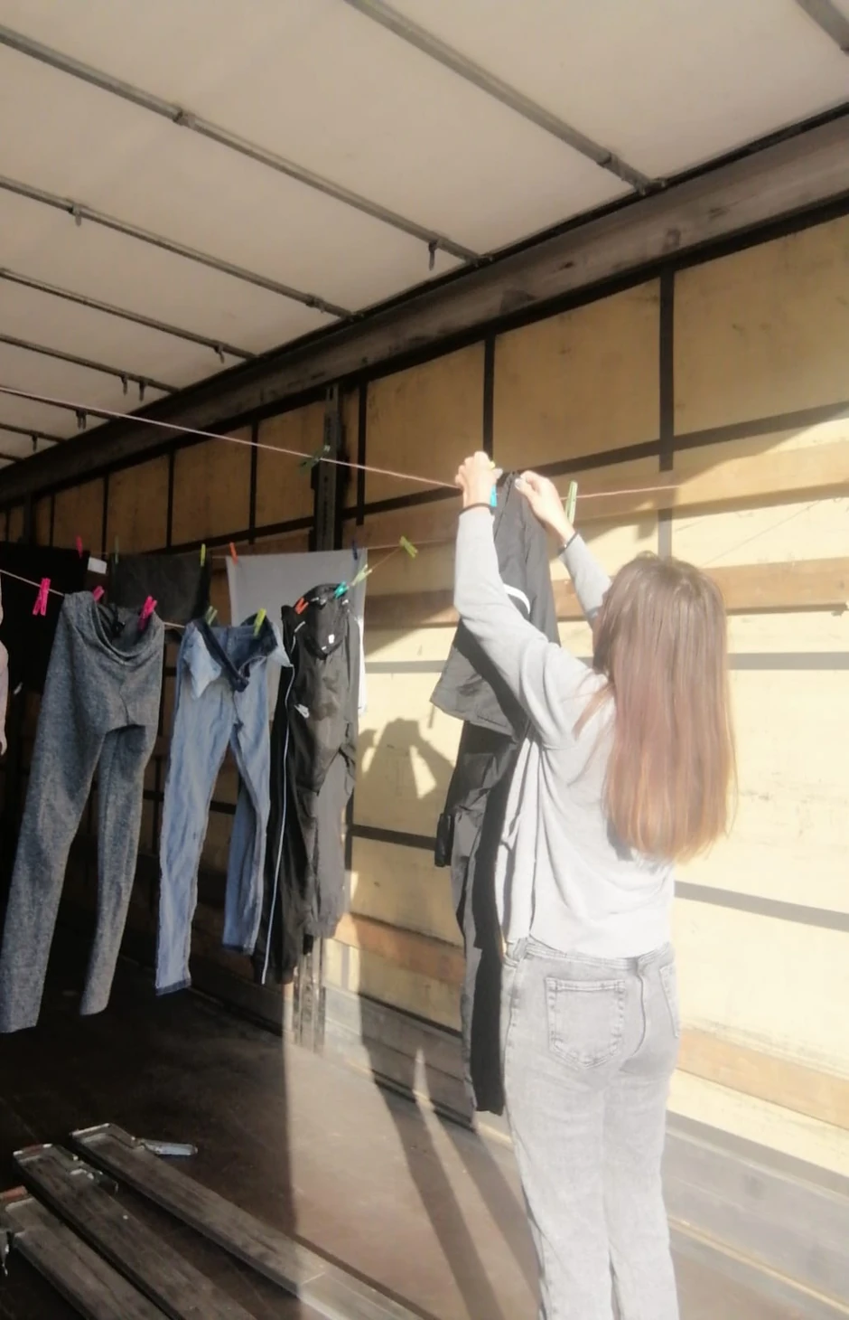 I veš se pere i suši, kao da su kod kuće