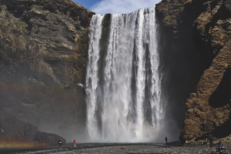 Wodospad Skogafoss, Islandia