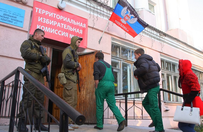 Lokale wyborcze w Donbasie