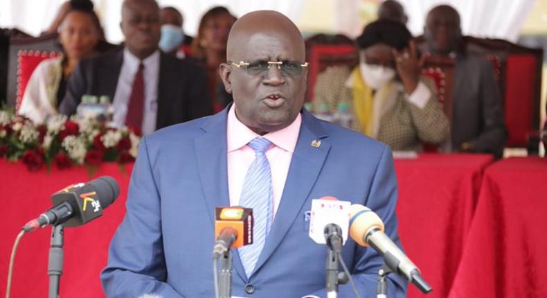 Education Cabinet secretary Prof George Magoha