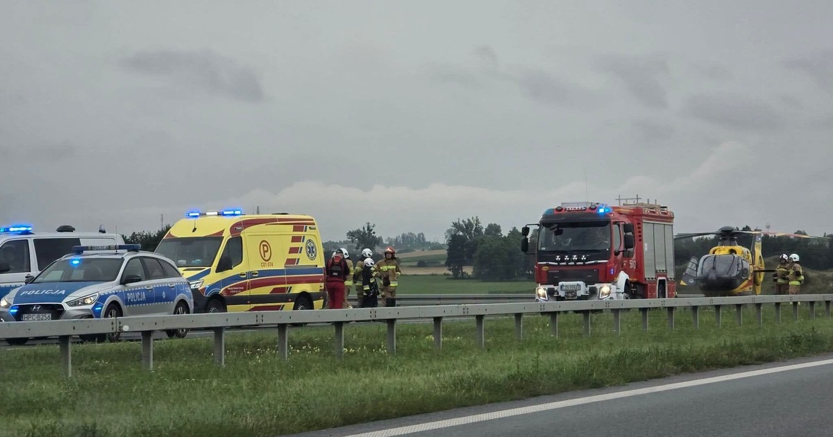 Tragiczny wypadek na S5: 16-letni motocyklista nie żyje