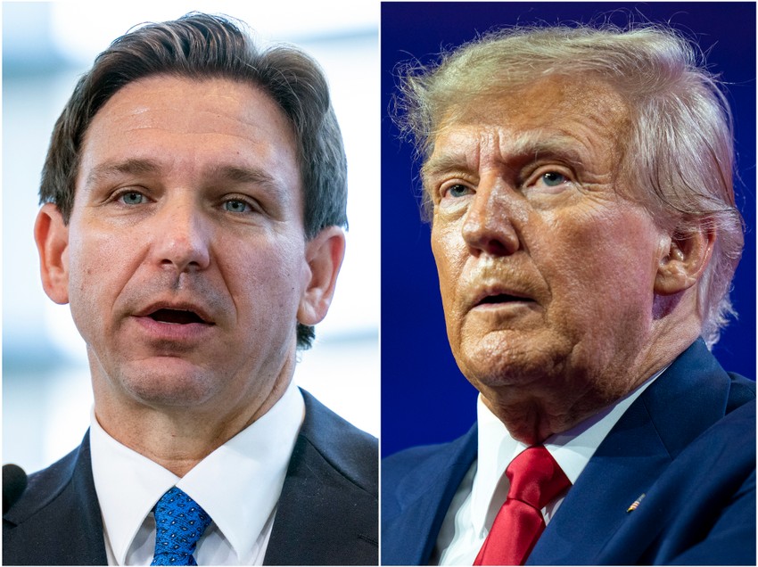Ron Desantis i Donald Tramp