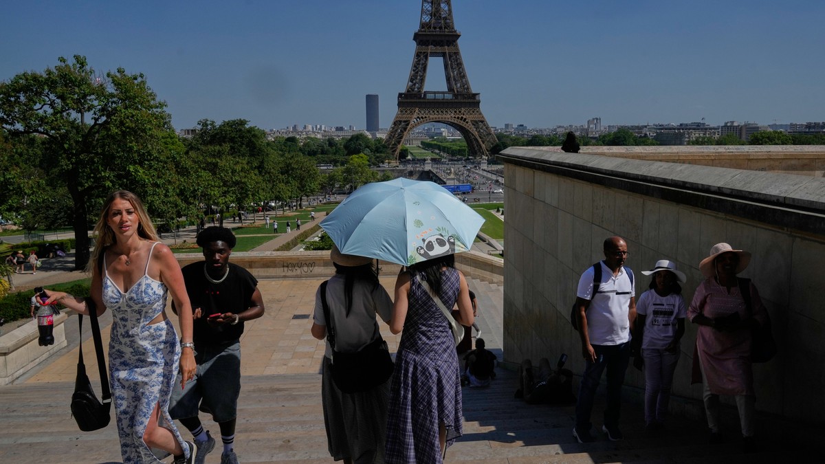 Vrućine u Evropi - Pariz