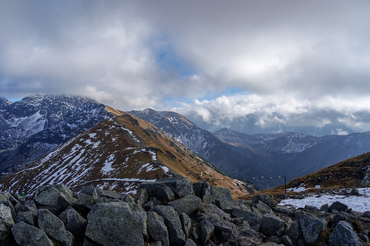 silny wiatr tatry ostrzeżenie
