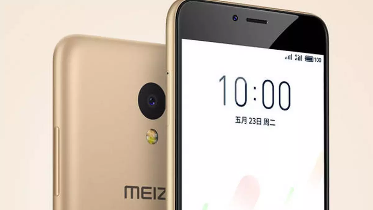 Meizu A5 - tani smartfon z 5" ekranem i baterią 3060 mAh