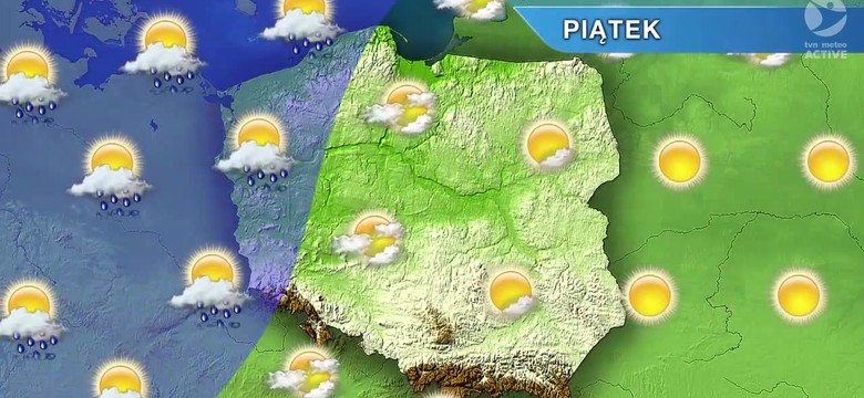 Przed nami upalny weekend. W niedzielę możliwe burze. PROGNOZA POGODY