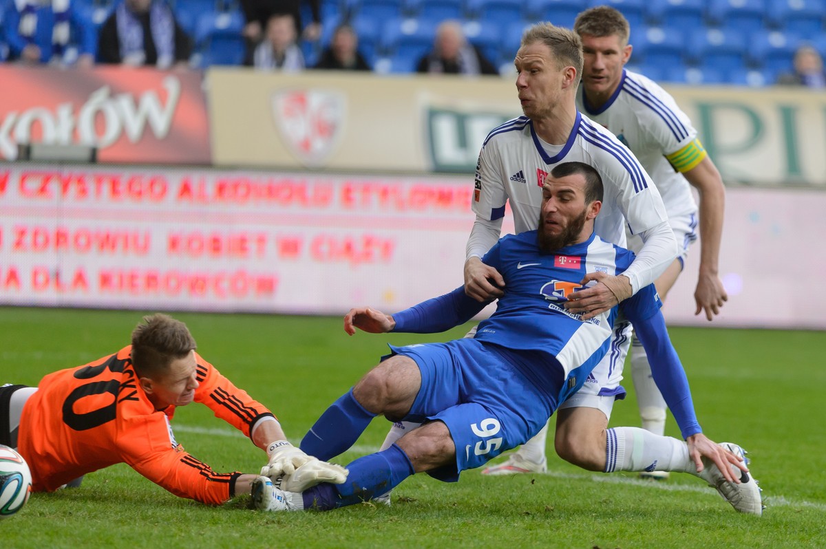 T-Mobile Ekstraklasa: Lech Poznań - Ruch Chorzów 2:1